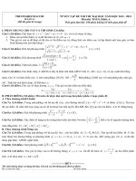 TUYỂN TẬP ĐỀ THI THỬ ĐẠI HỌC NĂM HỌC 2012 - 2013 MÔN TOÁN KHỐI A - MÃ SỐ A1 potx