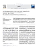 ammonia gas sensor based on electrosynthesized polypyrrole films