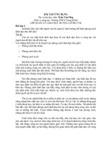 bài tập ứng dụng