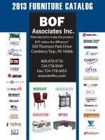 2013 FURNITURE CATALOG Associates Inc. BOF ppt