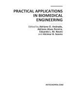 PRACTICAL APPLICATIONS IN BIOMEDICAL ENGINEERING pptx