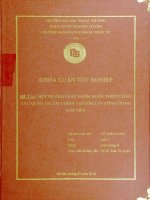 một số giải pháp nhằm hoàn thiện công tác quản trị tài chính tại công ty công trình hợp tiến
