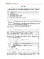 Đề án môn học Kinh tế quốc tế 