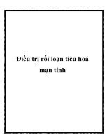 Điều trị rối loạn tiêu hoá mạn tính potx
