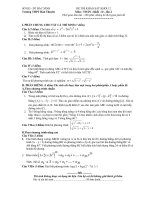 Đề Thi Thử Đại Học Khối A, A1, B, D Toán 2013 - Phần 18 - Đề 8 potx