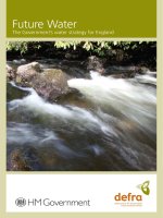 Future Water: The Government’s water strategy for England ppt