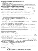 29 Bài toán liên quan đến khảo sát hàm số docx