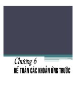 Kế toán các khoản ứng trước pdf
