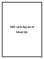 1001 cách đẹp da từ khoai tây ppt