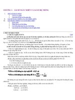 Thống kê hóa học và ứng dụng tin học trong hóa học docx