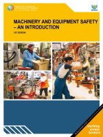 Machinery and equipment safety – an introduction ppt