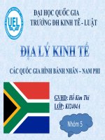 Quốc gia có hình dạng bánh nhân – Nam Phi doc