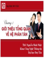 Chương 1 Giới thiệu tổng quan về hệ phân tán ppt