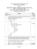 đáp án đề thi lí thuyết tốt nghiệp khóa 2 - lập trình máy tính - mã đề thi ltmt - lt (1)