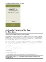 An Impartial Narrative of the Most docx