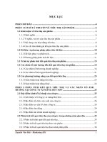 phân tích kết quả tiêu thụ và các nhân tố ảnh hưởng tại công ty cổ phần xi măng bút sơn