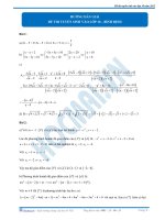HƯỚNG DẪN GIẢI ĐỀ THI TUYỂN SINH VÀO LỚP 10 – BÌNH ĐỊNH doc