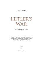 Hitler’s War and the War Path p1 potx