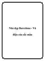 Nhà đẹp Barcelona - Vũ điệu của sắc màu pptx