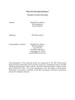 WHY NOT ONE BIG DATABASE? PRINCIPLES FOR DATA OWNERSHIP potx