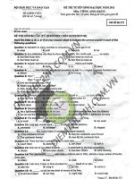 ĐỀ THI TUYẾN SINH ĐẠI HỌC 2013 MÔN TIẾNG ANH KHỐI D - MÃ ĐỀ 572 pdf