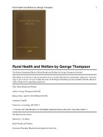 Rural Health and Welfare pptx