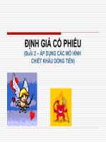 định giá cổ phiếu