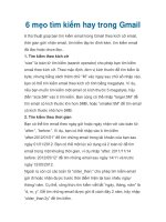 6 mẹo tìm kiếm hay trong Gmail ppt