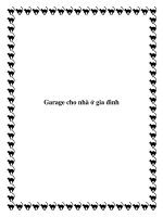 Garage cho nhà ở gia đình doc