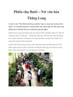 Phiên chợ Bưởi – Nét văn hóa Thăng Long docx