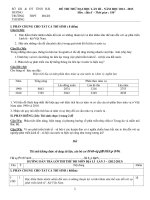 Đề Thi Thử Đại Học Khối C Địa 2013 - Phần 2 - Đề 9 potx