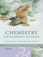 Chemistry for Pharmacy Students doc