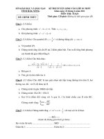 Đề thi học sinh giỏi lớp 10 THPT tỉnh Đăk Nông năm học 2011 - 2012 môn toán cơ bản pptx