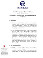 Scientific Committee on Enteric Infections and Foodborne Diseases pot