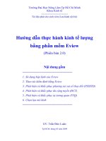 Hướng dẫn thực hành kinh tế lượng ver2 0