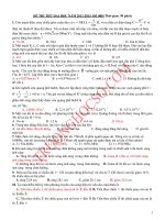 ĐỀ THI THỬ ĐẠI HỌC NĂM 2012-2013- ĐỀ 008 pptx
