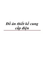 Đồ án thiết kế cung cấp điện docx