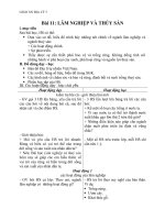 giáo án bài lâm nghiệp và thủy sản - địa lý 5 - gv. ng thiên bình