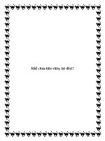 Khế chua tiêu viêm, lợi tiểu!! ppt