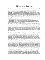 Lịch sử nghề tham vấn ppt