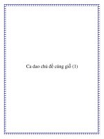 10 bài ca dao chủ đề cúng giỗ tổ tiên doc