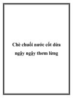 Chè chuối nước cốt dừa ngậy ngậy thơm lừng potx