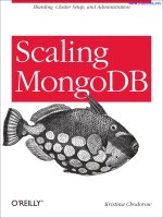 Scaling MongoDB potx