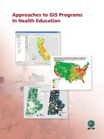 Approaches to GIS Programs In Health Education pdf
