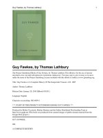 Guy Fawkes or A Complete History Of The Gunpowder Treason, A.D. 1605 pot