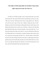 Cảm nhận về hình tượng nhân vật chí phèo trong truyện ngắn cùng tên của nhà văn Nam Cao pdf