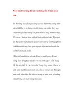 Nuôi tôm trên vùng đất cát và những vấn đề cần quan tâm ppt