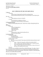 TRÌNH BÀY DỮ LIỆU BẰNG BIỂU ĐỒ