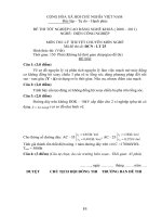 đề thi lí thuyết tốt nghiệp khóa 2 - điện công nghiệp - mã đề thi mã đề thi dcn - lt (25)