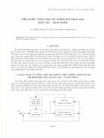 Quá trình xây dựng cơ sở dữ liệu nền trong các hệ thống thông tin địa lý (GIS) phục vụ quản lý hành chính cấp tỉnh. docx